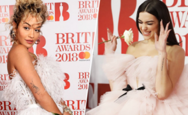 Rita Ora dhe Dua Lipa sollën plot sharm me veshjet në Brit Awards