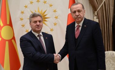 Gjorge Ivanov uron Erdoganin për fitoren në zgjedhjet në Turqi