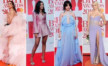 Fustanet më të mira dhe më të këqija në tepihun e kuq të Brit Awards-it: Shkëlqejnë Dua Lipa dhe Rita Ora