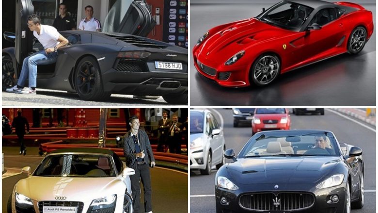 Koleksioni i veturave luksoze të Cristiano Ronaldos: Tre Ferrari, një Bugatti dhe çfarë jo tjetër? (Foto)