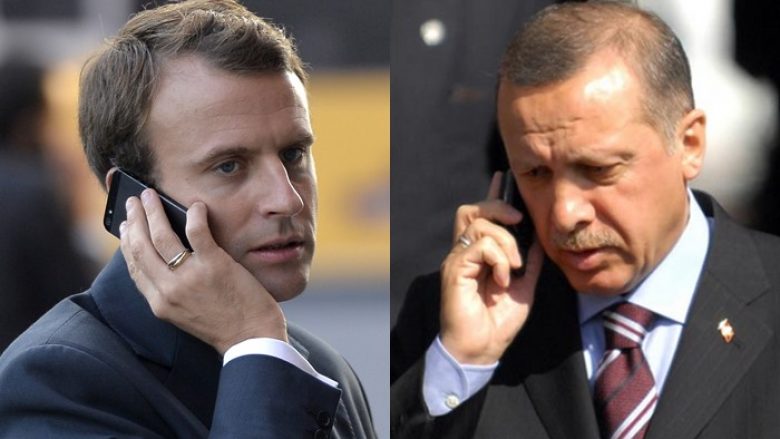 Macron dhe Erdogan bisedë telefonike për zhvillimet në Siri