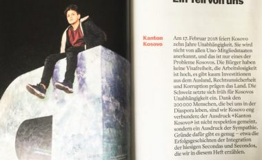 “Neue Zürcher Zeitung”: Një shpallje dashurie e Zvicrës për “Kantonin e Kosovës”