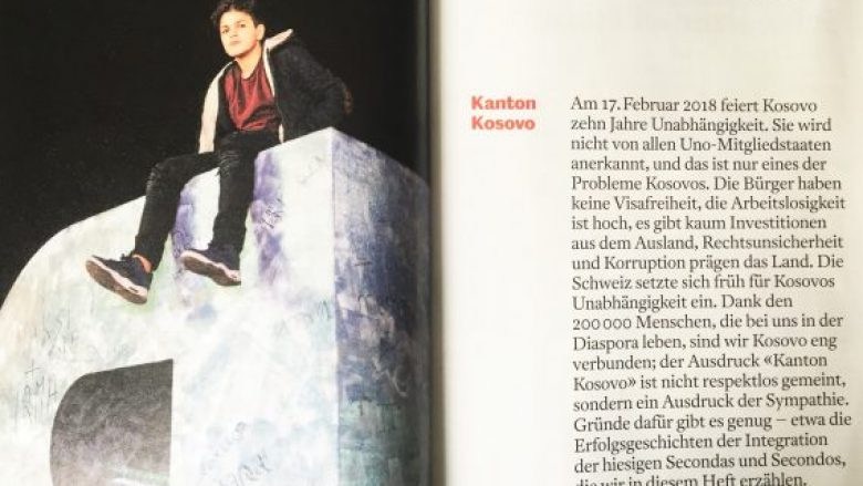 “Neue Zürcher Zeitung”: Një shpallje dashurie e Zvicrës për “Kantonin e Kosovës”