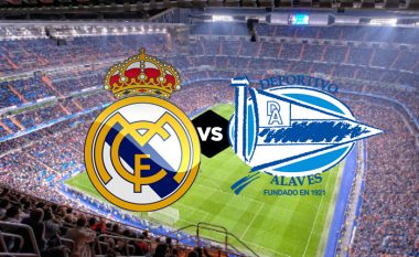 Formacionet zyrtare: Real Madrid – Alaves