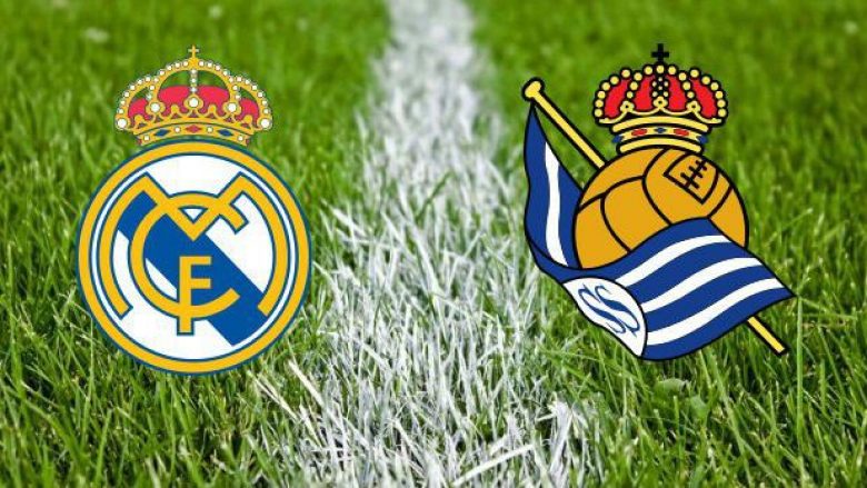 Real Madrid – Real Sociedad, formacionet zyrtare