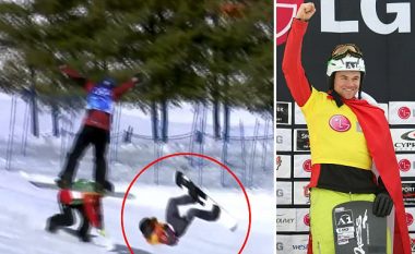 Moment tmerri në Lojërat Olimpike Dimërore, garuesi thyen qafën gjatë kërcimit (Foto/Video)