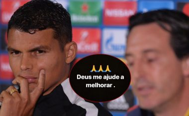 Thiago Silva i dëshpëruar që nuk startoi ndaj Realit, publikon një mesazh zhgënjyes