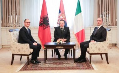 Ministrat e jashtëm të Shqipërisë, Italisë dhe Serbisë takohen në Beograd