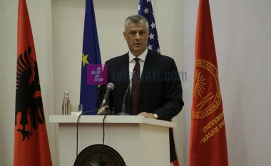 Thaçi: Universiteti i Prishtinës ka dhënë emra të paharrueshëm të dijes 