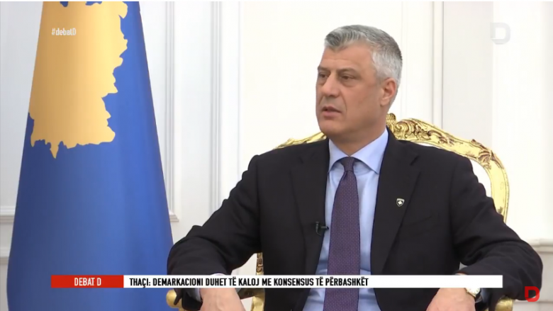 Thaçi: Demarkacioni nuk është çështje e konfliktit Kosovë-Mali i Zi (Video)