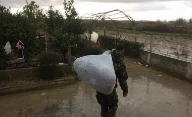 Përmbytet jugu i Shqipërisë
