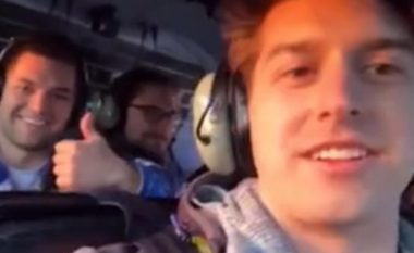As që kishte besuar se kjo do të jetë videoja e tij e fundit, pasagjeri filmoi momentet e fundit para se helikopteri të përfundonte në lumë (Video)