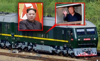 Misteri i trenit me 90 vagonë të blinduar të liderit Kim Jong-un: Pajisje të avancuara teknologjike, kuzhinë e luks pafund (Foto/Video)