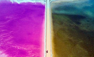 Magjia e liqeneve shumëngjyrësh të Australisë (Foto)