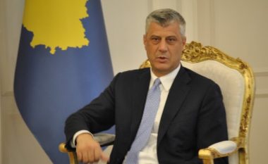 Presidenti Thaçi uron shqiptarët dhe shtetin maqedon për Ligjin e Gjuhëve