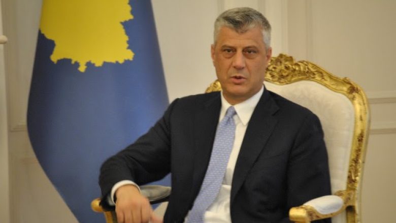 Presidenti Thaçi uron shqiptarët dhe shtetin maqedon për Ligjin e Gjuhëve