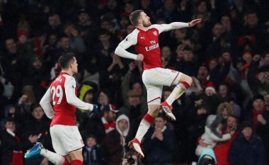 Tjetër gol nga Arsenali, Ramsey dyfishon epërsinë