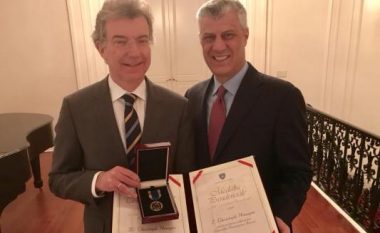 Christoph Heusgen nderohet me Medaljen e Pavarësisë