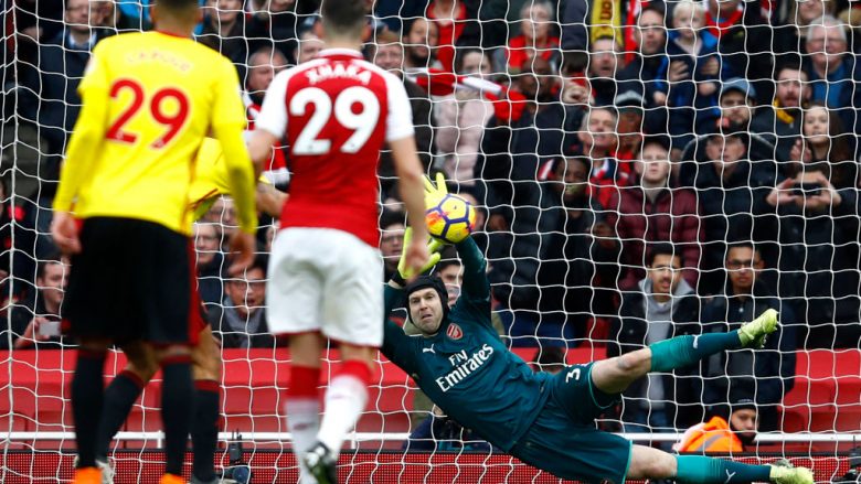 Arsenal 3-0 Watford: Notat e Xhakës, Mustafit dhe të tjerëve