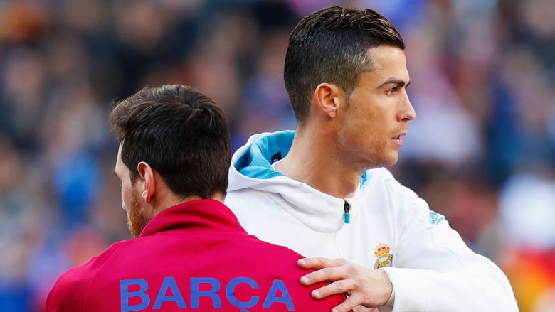 Sondazh: “Kush është më i miri?”, përgjigjet e nëntë lojtarëve që kanë luajtur me Ronaldon dhe Messin