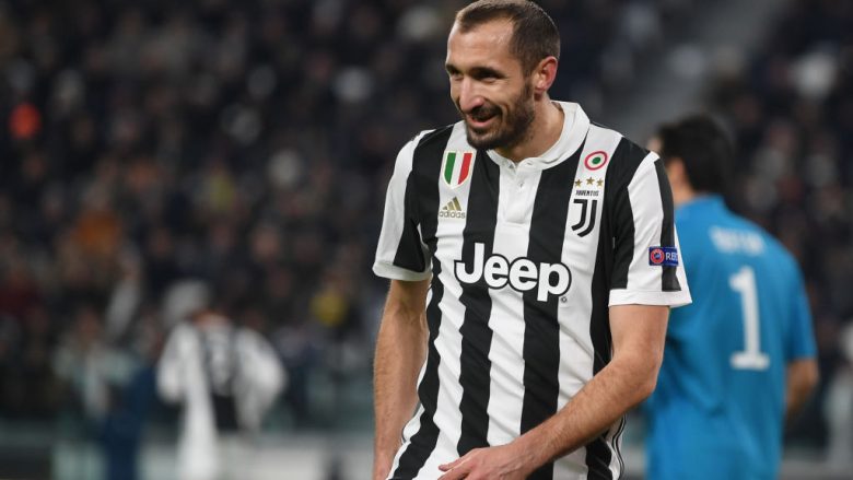 Konfirmohet: Chiellini mungon ndaj Milanit në finalen e Kupës