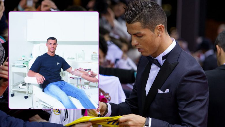 Ronaldo i ka të gjitha, por jo tatuazhe dhe pas kësaj qëndron dëshira e madhe për të dhuruar gjak