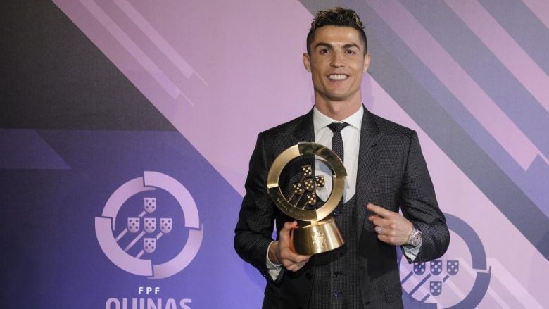 Ronaldo lojtari më i mirë portugez për vitin 2017: Gjithmonë them se jam më i miri dhe e kam treguar  