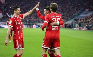 Bayern 6-0 BVB: Notat e lojtarëve, shkëlqejnë Lewandoski dhe Muller