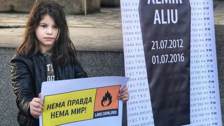 Sot protestohet para qeverisë për rastin e Almir Aliut