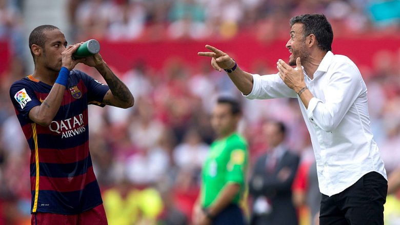 Neymar e preferon Luis Enriquen si trajner te PSG