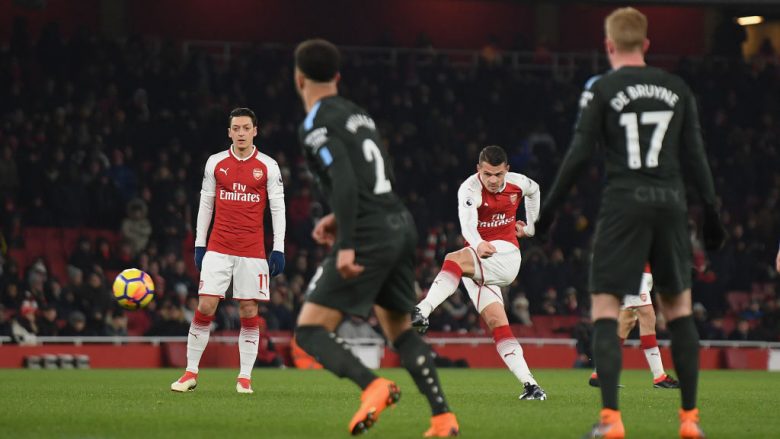 Arsenal 0-3 Man City: Notat e Xhakës, Mustafit dhe të tjerëve