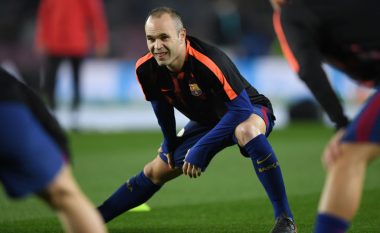 Iniesta: Nëse nuk kam lëndime edhe dy vite luaj në formacionin e Barcelonës