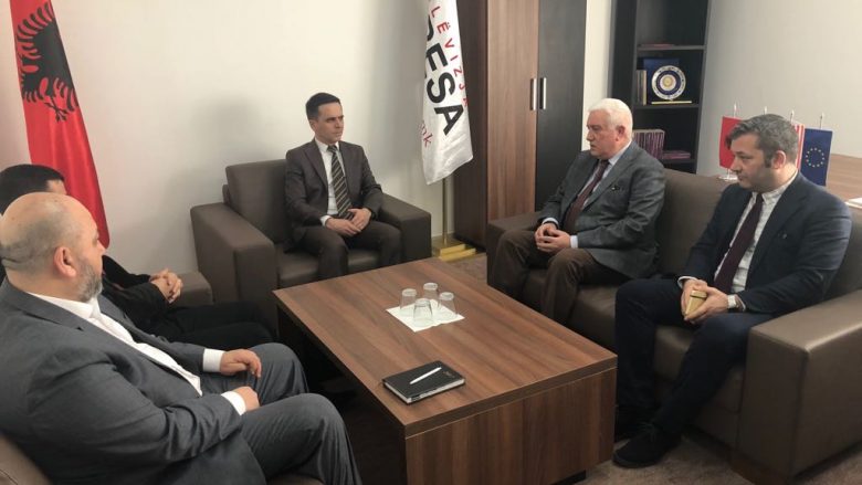 Bilall Kasami takoi ambasadorin shqiptar, Fatos Reka, diskutuan për zhvillimet politike në Maqedoni