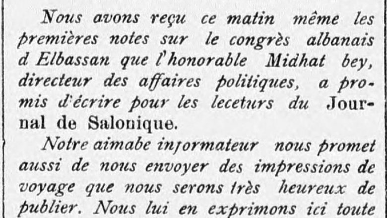 Kongresi i Elbasanit dhe letra Mit’hat Frashërit më 1909: Duam edukim dhe shkolla!