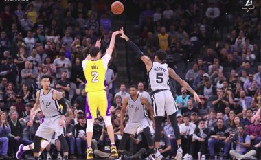 Cleveland humb në shtëpi, Lakers merr fitoren e pestë radhazi (Video)