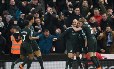 Man City sigurt drejt titullit në Ligën Premier, fiton në udhëtim te Stoke City