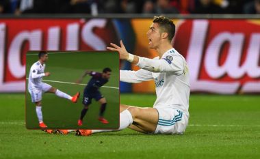 Ronaldo u përpoq ta godiste Alvesin me këmbë