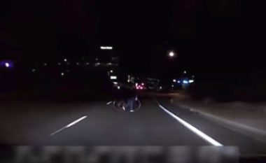 Policia publikon pamjet kur vetura pa shofer përplas për vdekje një grua (Video,+16)