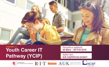 Instituti i Trajnimeve për Zhvillim (TDI) në RIT Kosova (A.U.K) fillon implementimin e projektit të ri ‘YouthCareer IT Pathway-YCIP’