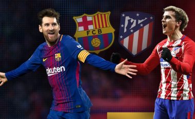 Barcelona – Atletico Madrid, formacionet zyrtare të derbit të javës në La Liga