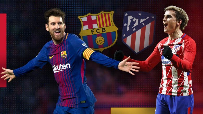 Barcelona – Atletico Madrid, formacionet zyrtare të derbit të javës në La Liga