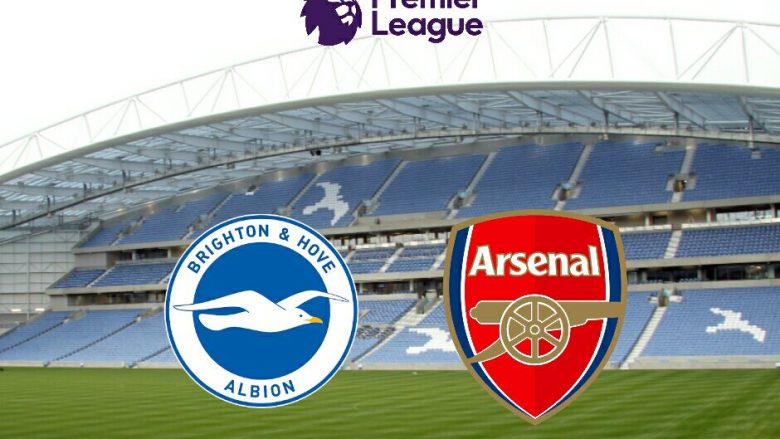 Brighton – Arsenal, formacionet zyrtare