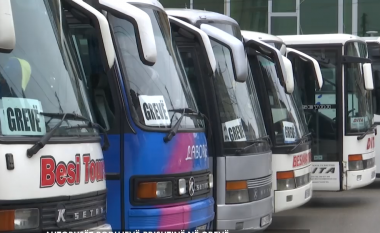 Autobusët e linjës Podujevë-Prishtinë në grevë, sherri i taksive ilegale (Video)