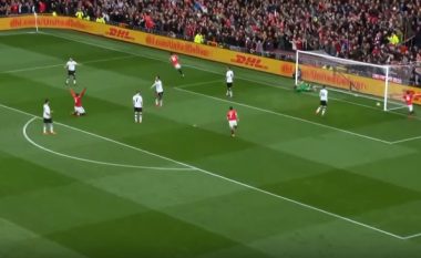 Tifozët e Unitedit në dashuri me festimet e Lukakut, belgu e përsëriti edhe te goli i dytë i Rashfordit ndaj Liverpoolit