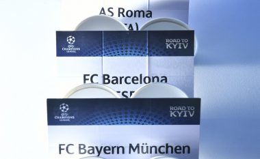 Konfirmohet datat e ndeshjeve çerekfinale të Ligës së Kampionëve