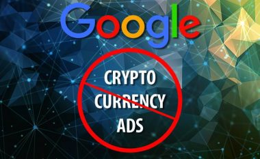 Google do të ndalojë reklamat për kriptovaluta