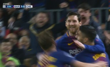 Kalojnë dy minuta lojë dhe Messi i shënon Chelseat në Camp Nou