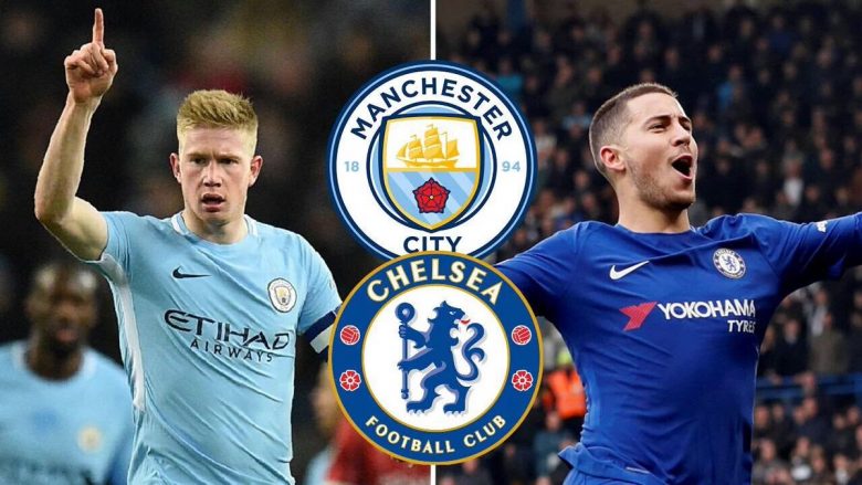 Man City – Chelsea, formacionet zyrtare të derbit të javës në Ligën Premier