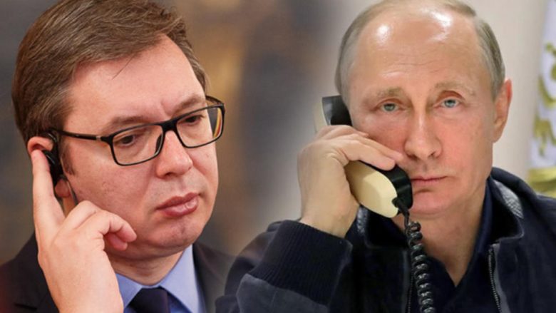 Putin e trimëron Vuçiqin përmes telefonit: Kush e sulmon Serbinë, e ka sulmuar Rusinë