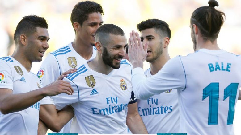 Las Palmas 0-3 Real Madrid, notat e lojtarëve